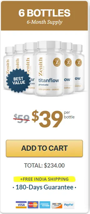 TitanFlow prostate support - order-now-(180 Days Supply)-image